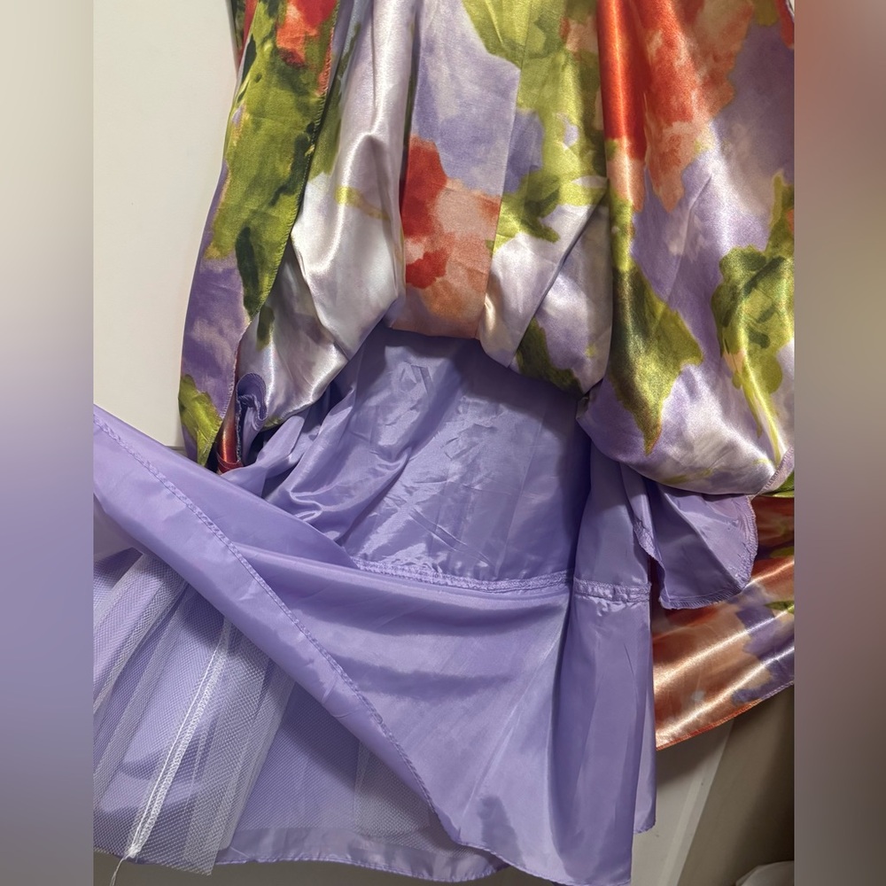 EVA PICONE Floral dress Size 10 - Picture 11 of 12